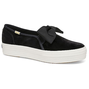 Ecomm: Kate Spade x Keds, TRIPLE DECKER VELVET BOW